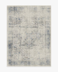 Kamran Blue Quartz Flatwoven Rug