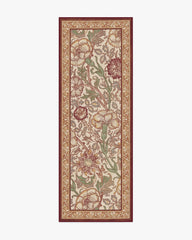 Pink & Rose Burgundy Rug by Morris & Co.