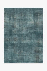 Sudaria Solid Teal Blue Rug