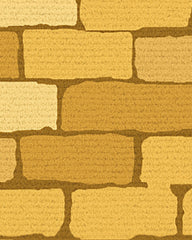 Yellow Brick Road Large Doormat by Wicked