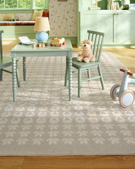 Ditzy Daisy Neutral Rug