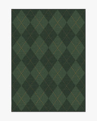 Oliver Argyle Forest Green Flatwoven Rug
