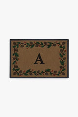 Winter Woods Monogram Doormat