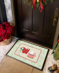 Cocoa Cozy Green Doormat