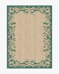 Ionia Emerald & Tan Outdoor Rug