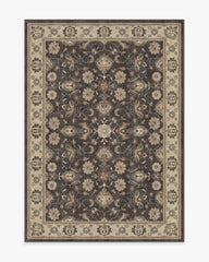 Odette Dark Wood Flatwoven Rug