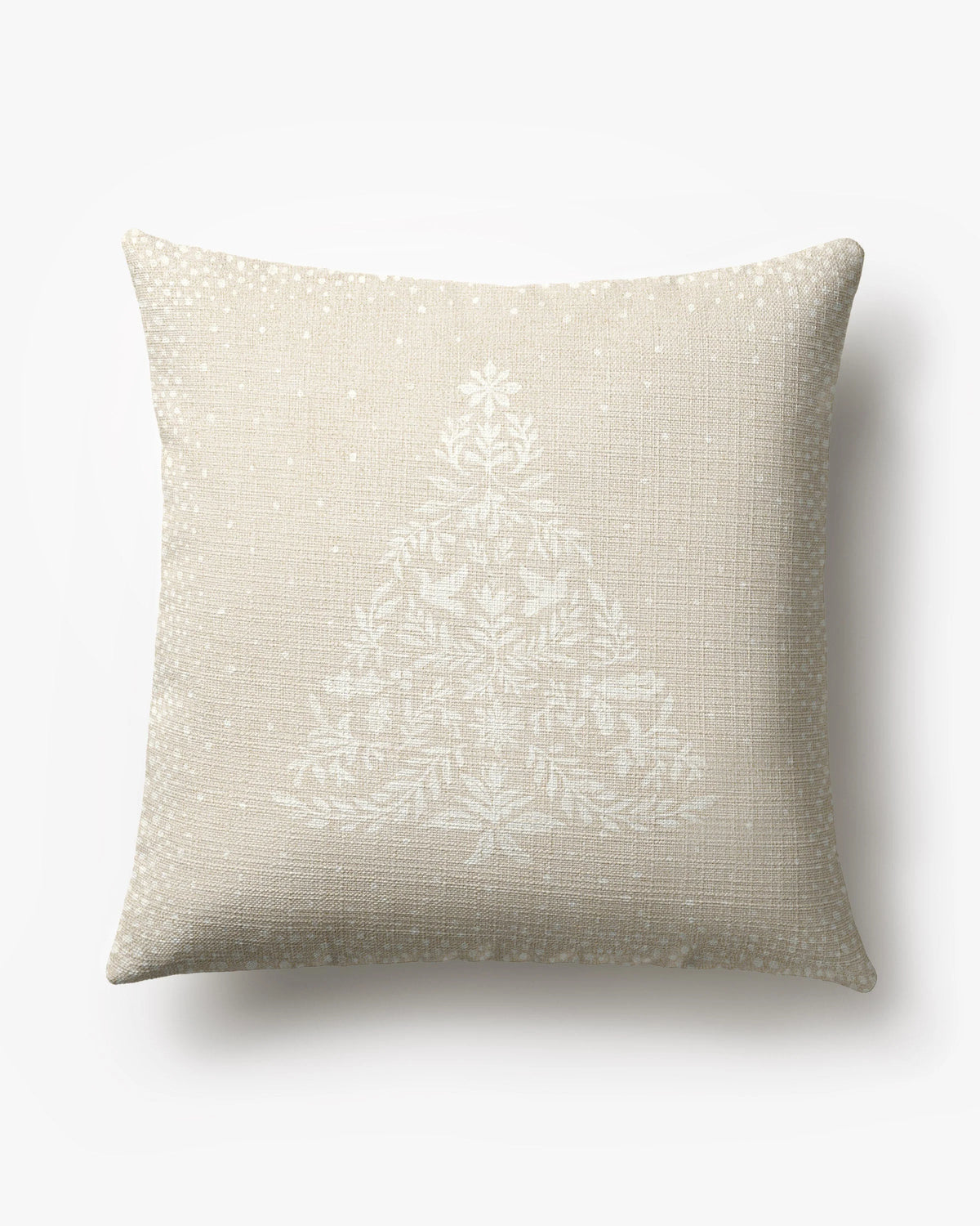 Iver Ivory Woven Throw Pillow