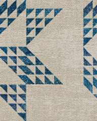 Louisa Cream & Blue Rug