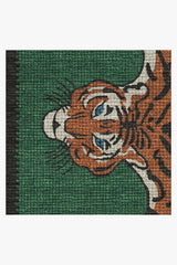 Tiger Emerald Flatwoven Rug by Jonathan Adler