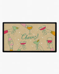 Cheers Cream Large Doormat