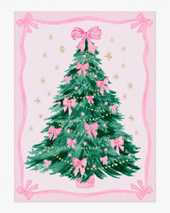 Bella Bows Spruce Pink Flatwoven Rug