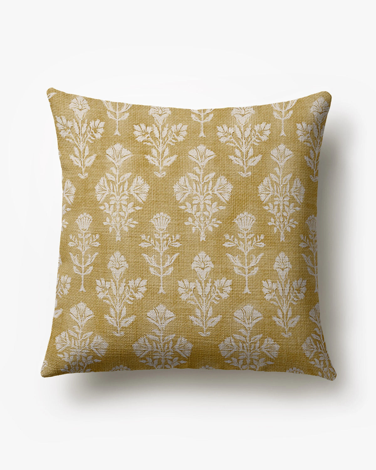 Lauretta Light Ochre Woven Throw Pillow