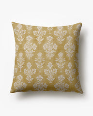 Lauretta Light Ochre Woven Throw Pillow