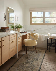 Zahra Ink & Vintage Citron Flatwoven Rug