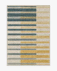 Gradasi Teal Quartz Rug