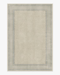 Kairos Ivory & Blue Rug