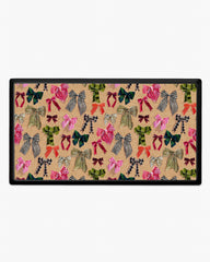 Festive Bows Multicolor Large Doormat