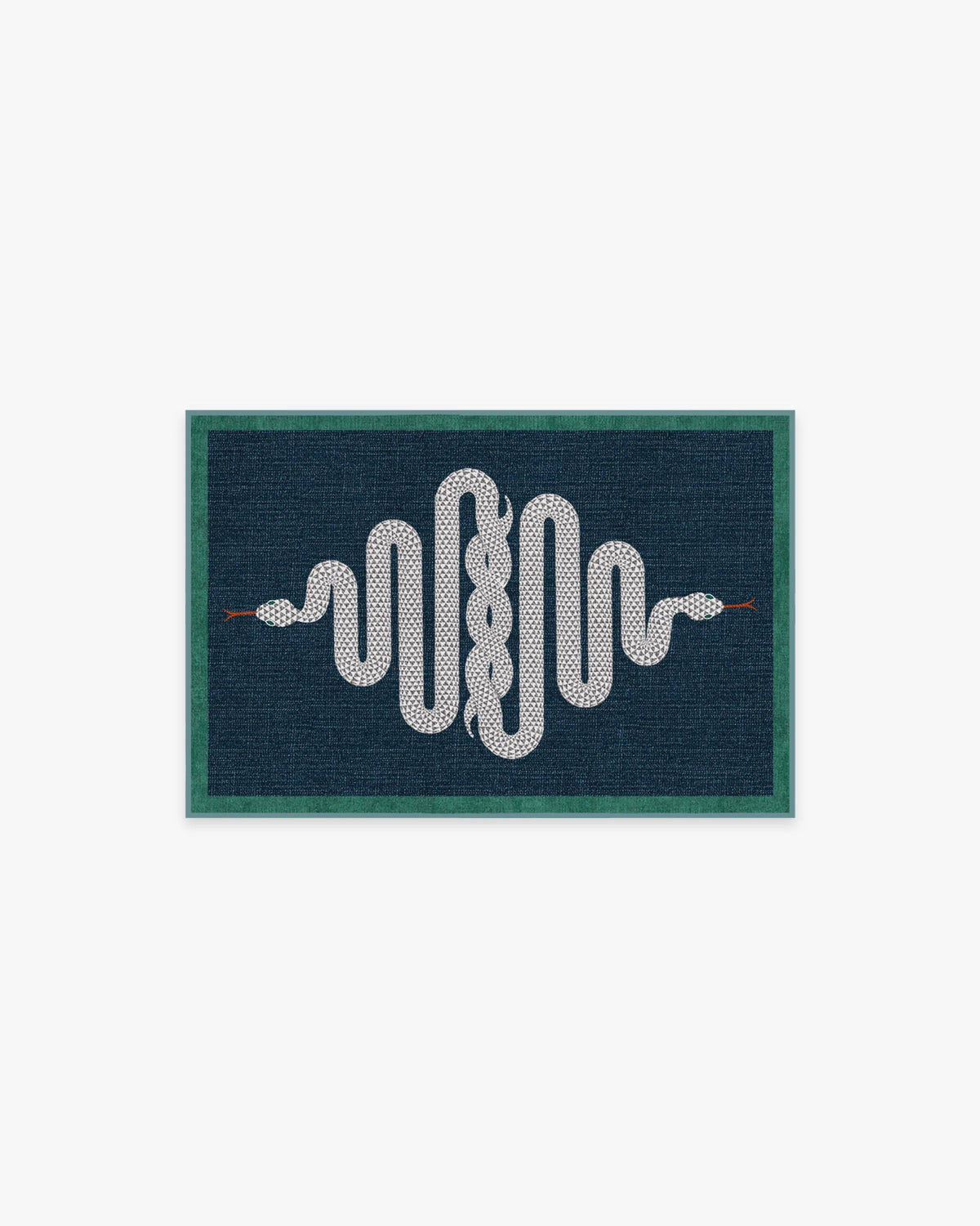 Venom Sapphire Rug by Jonathan Adler