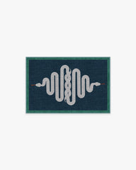 Venom Sapphire Rug by Jonathan Adler
