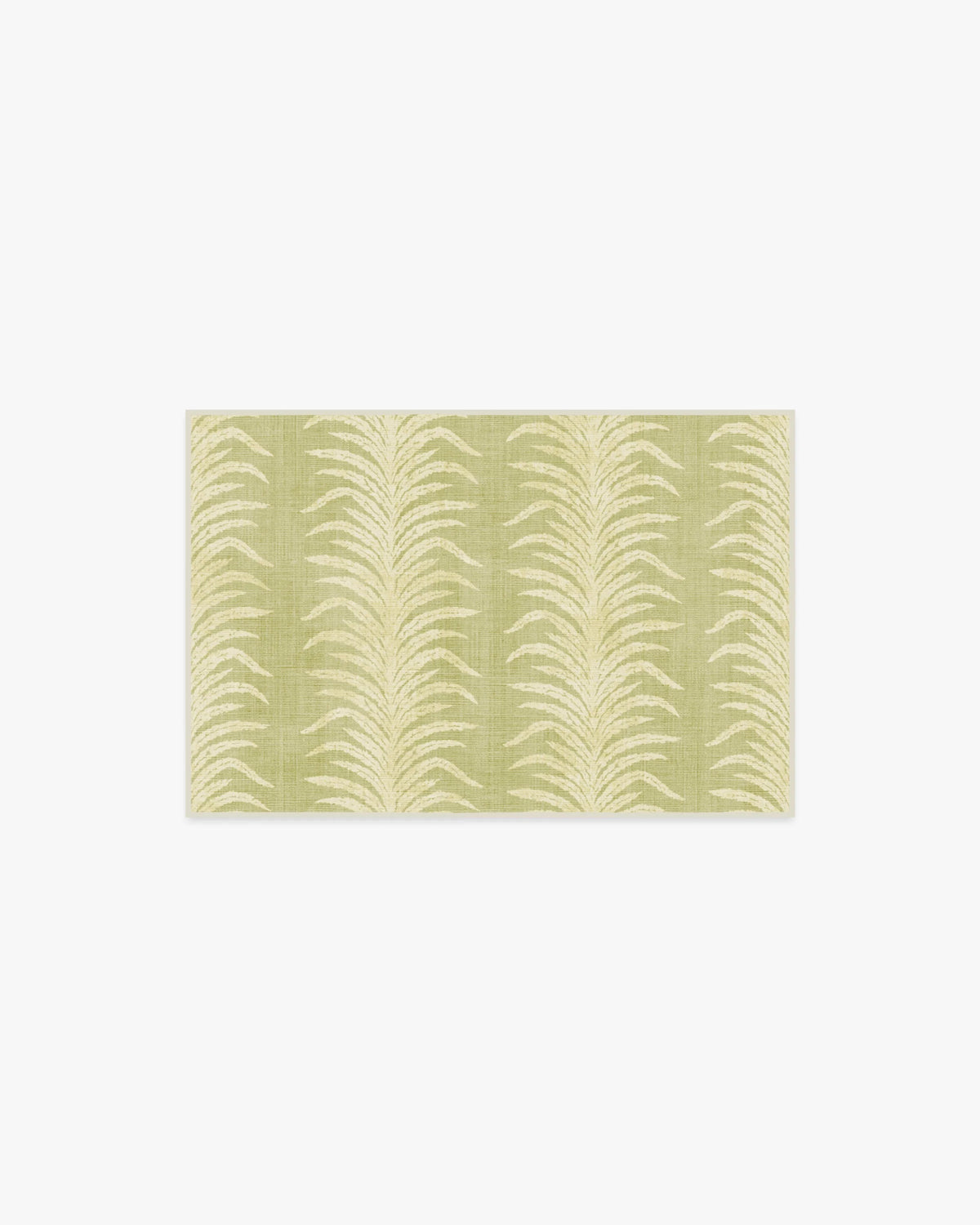 Tree Fern Matcha Green Rug by Sanderson