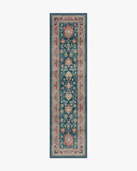 Calabria Navy & Cayenne Rug