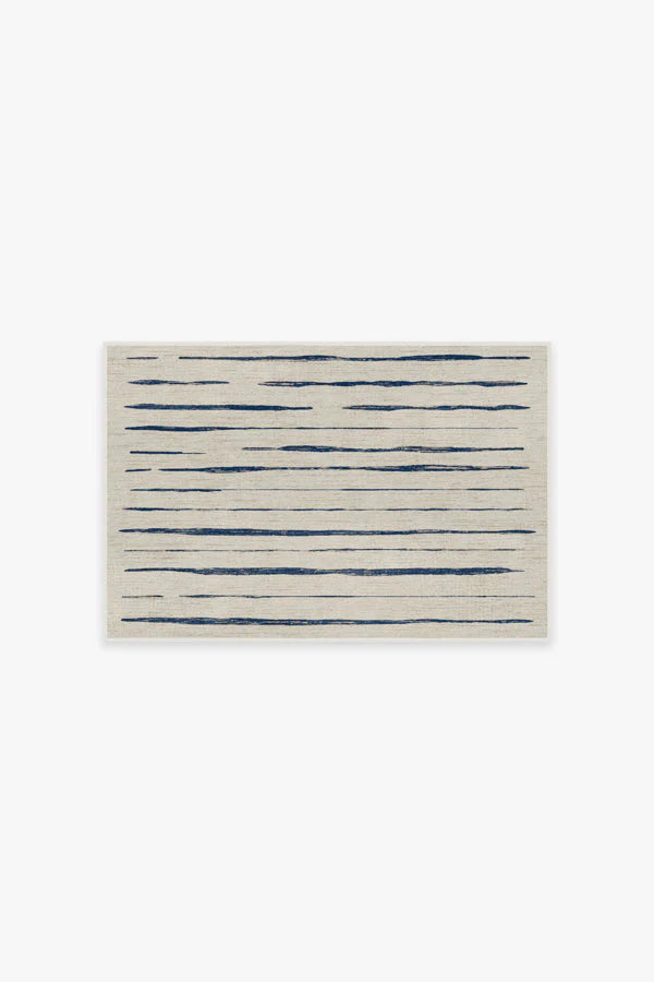 Talas Stripe Indigo Rug