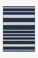 Sailmaker Stripe Blue Outdoor Rug