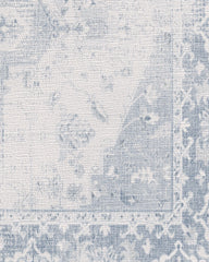 Kira Soft Blue Flatwoven Rug