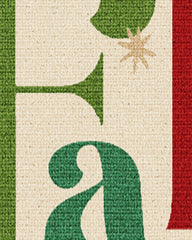 Fa La La Cream Doormat