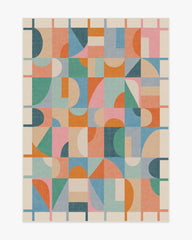 Jennie Multicolour Flatwoven Rug