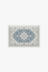 Safiya Teal Sage Bath Mat