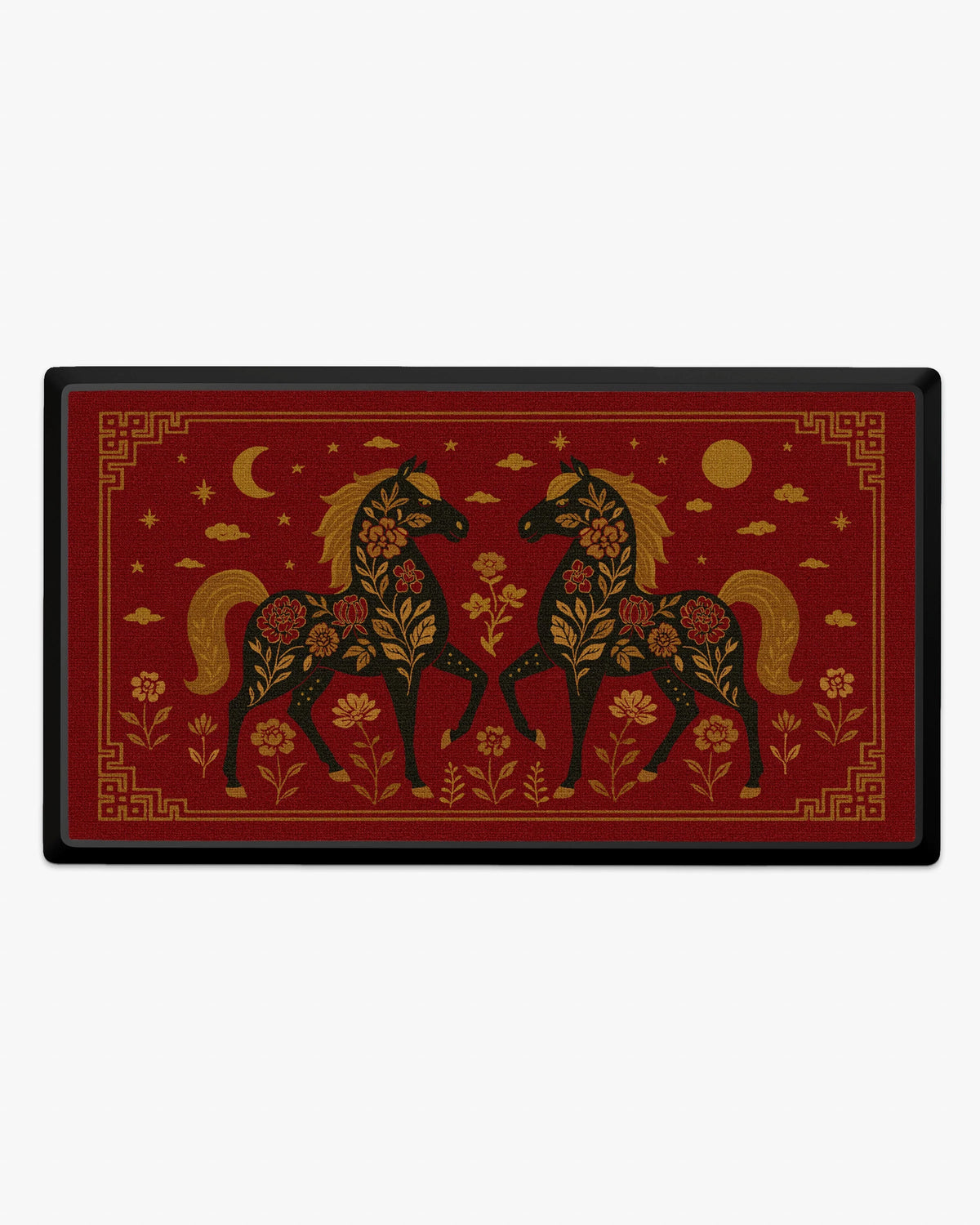 Year of the Horse Large Doormat