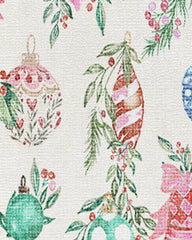 Bauble & Sprig Cream Multicolor Rug