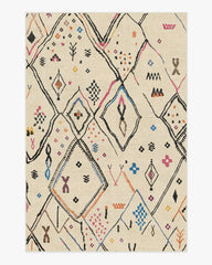 Pamir Ivory Multicolour Rug