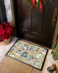Snow Globes Coir Doormat