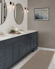 Burlap Solid Dove Grey Re-Jute Rug