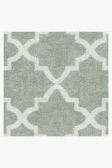 Tria Trellis Sage Green Bath Mat