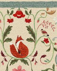 Foxfen Cream Doormat