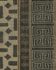 Kairos Charcoal & Tan Rug