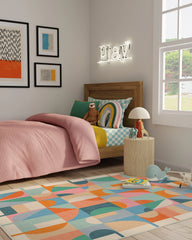 Jennie Multicolour Flatwoven Rug