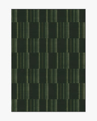 London Olive & Green Rug by Michael Michalsky