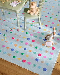 Jelly Dot Blue Rug