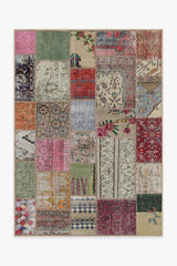 Patchwork Boho Flatwoven Rug