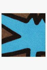 Barking Dog Bright Blue Doormat by Keith Haring