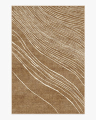 Dune Warm Brown Rug by The Local Project
