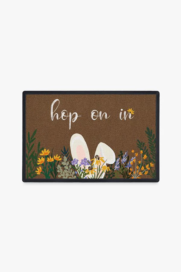 Hop On In Doormat