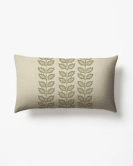 Fae Alabaster Woven Throw Pillow