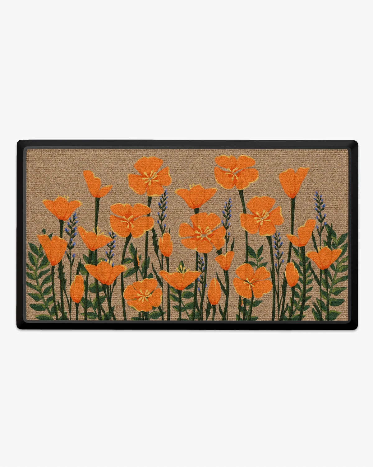 Poppy Fields Large Doormat