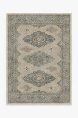 Maxine Natural Sage Flatwoven Rug