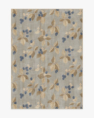 Rubus Azure & Fawn Rug by Sanderson
